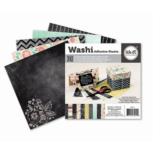 We R Memory Keepers - Chalkboard Collection - 6 x 6 Washi Adhesive Pad