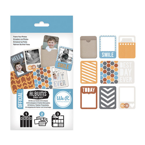 We R Memory Keepers - Albums Made Easy - Die Cut Cards and Envelopes - Official