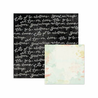 We R Memory Keepers - Chalkboard Collection - 12 x 12 Double Sided Paper - Sketchbook