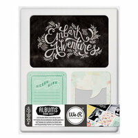 We R Memory Keepers - Albums Made Easy - Journaling Cards - Chalkboard