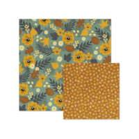 We R Memory Keepers - Harvest Collection - 12 x 12 Double Sided Paper - Autumn Sprig