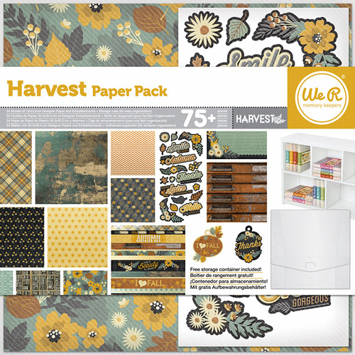 We R Memory Keepers - Harvest Collection - 12 x 12 Paper Pack