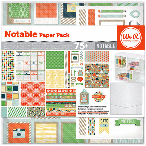We R Memory Keepers - Notable Collection - 12 x 12 Paper Pack