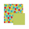 We R Memory Keepers - Hip Hip Hooray Collection - 12 x 12 Double Sided Paper - Balloons