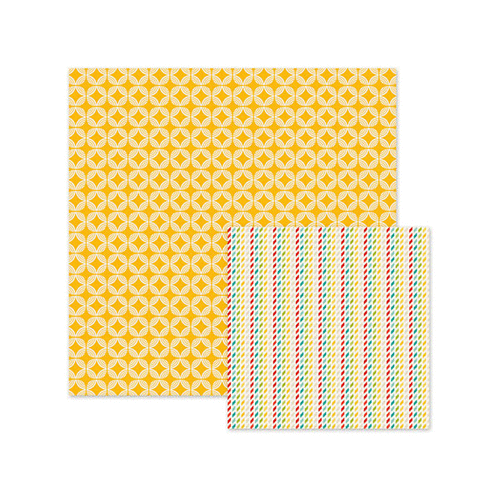 We R Memory Keepers - Hip Hip Hooray Collection - 12 x 12 Double Sided Paper - Confetti