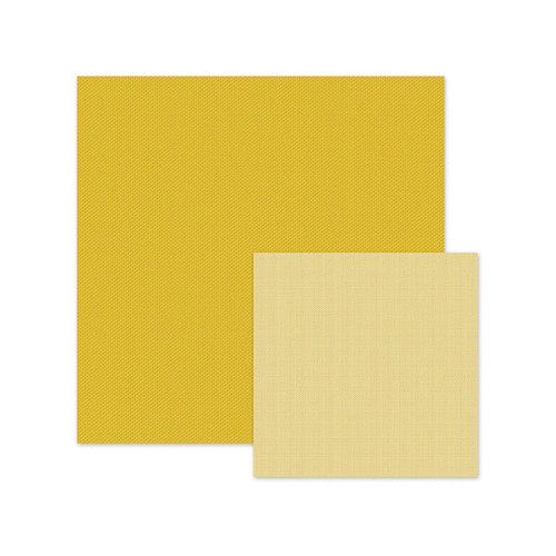 We R Memory Keepers - Game Day Collection - 12 x 12 Textured Cardstock - Yellow