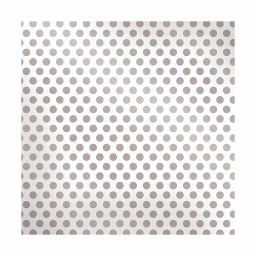We R Memory Keepers - Sheer Metallic Collection - 12 x 12 Vellum - Silver Dot