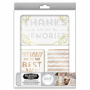 We R Memory Keepers - Albums Made Easy - Journaling Cards - Sheer Metallic Collection