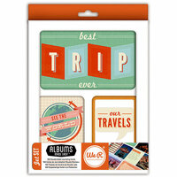 We R Memory Keepers - Albums Made Easy - Journaling Cards - Jet Set