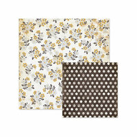 We R Memory Keepers - Indian Summer Collection - 12 x 12 Double Sided Paper - Wild Flower