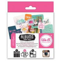 We R Memory Keepers - Albums Made Easy - Instagram Journaling Cards - Inked Rose