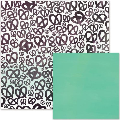 We R Memory Keepers - It Factor Collection - 12 x 12 Double Sided Paper - Pretzel
