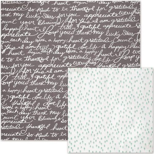 We R Memory Keepers - Shine Collection - 12 x 12 Double Sided Paper - Loved