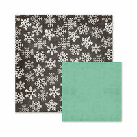 We R Memory Keepers - Silver and Gold Collection - Christmas - 12 x 12 Double Sided Paper - Winter Wonderland