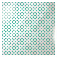 We R Memory Keepers - Clearly Bold Collection - 12 x 12 Acetate Paper - Neon Teal Dot