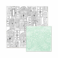 We R Memory Keepers - Love Notes Collection - 12 x 12 Double Sided Paper - French Doors