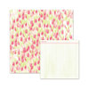 We R Memory Keepers - Love Notes Collection - 12 x 12 Double Sided Paper - Tulip