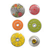 We R Memory Keepers - Designer Eyelets and Snaps - Silver Lining, CLEARANCE
