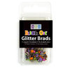 We R Memory Keepers - Black Out Halloween Collection - Glitter Brads, CLEARANCE
