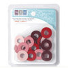 We R Memory Keepers - Extra Large Assorted Gromlets - Reds, CLEARANCE
