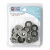 We R Memory Keepers - Extra Large Assorted Gromlets - Cool Metals, CLEARANCE