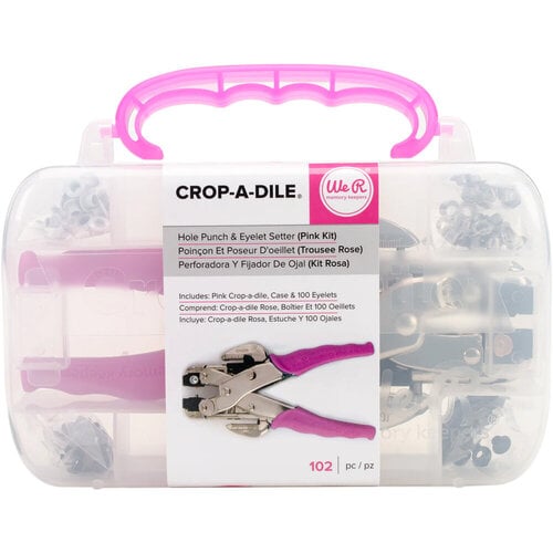 We R Makers - Crop-A-Dile - Eyelet and Snap Punch Tool