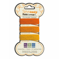 We R Memory Keepers - Sew Easy - Floss - Orange