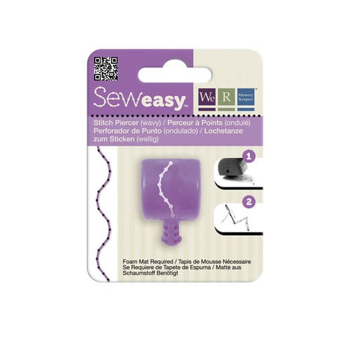 We R Memory Keepers - Sew Easy - Stitch Piercer Attachment Head - Wavy