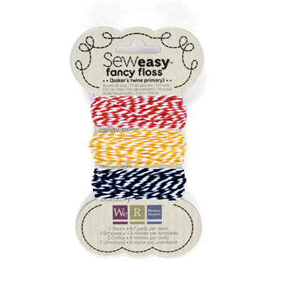 We R Makers - Sew Easy - Fancy Floss - Bakers Twine - Primary