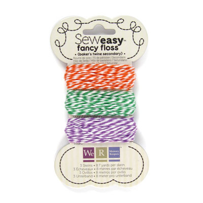 We R Memory Keepers - Sew Easy - Fancy Floss - Bakers Twine - Secondary