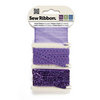 We R Memory Keepers - Sew Ribbon - Ribbon Set - Violet