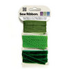 We R Memory Keepers - Sew Ribbon - Ribbon Set - Grass