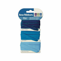 We R Memory Keepers - Sew Ribbon - Ribbon Set - Blue
