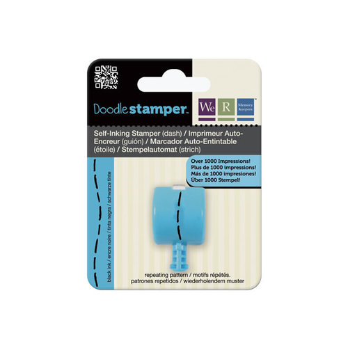 We R Memory Keepers - Doodle Stamper - Stamper Attachment Head - Dash Doodle