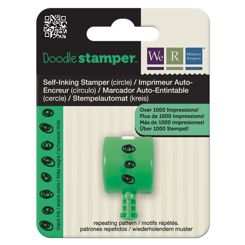 We R Memory Keepers - Doodle Stamper - Stamper Attachment Head - Circle Doodle