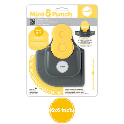 We R Memory Keepers - Mini 8 Punch - Border and Corner Punch - Loop