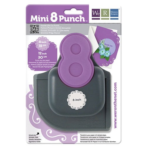 We R Memory Keepers Mini 8 Punch Border and Corner Punch Flourish