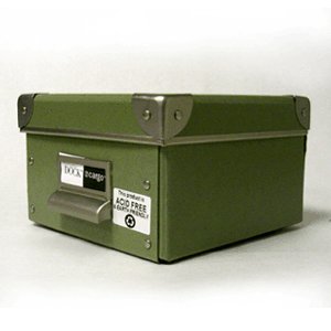 Memory Dock - Cargo Collection - 4x6 Box with Hinged Lid - Sage