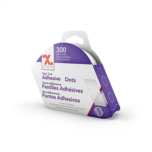 Xyron - High Tack Adhesive Dots - 300 Dots - 3/8 Inch