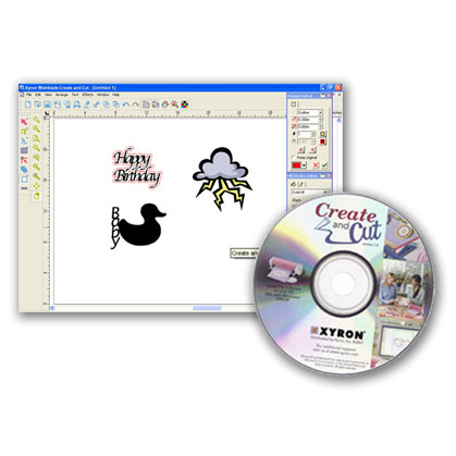 Xyron - Create and Cut Version 1.0 Software - 2 CD Set, CLEARANCE