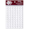 Zva Creative - Adhesive Foam Dots - Permanent - White - 2mm Thickness