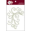 Zva Creative - Self Adhesive Crystals - Enchanting - Olive Crystal and Pearl