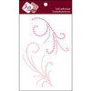 Zva Creative - Self Adhesive Crystals - Pleasure - Pink Crystal and Pearl