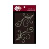 Zva Creative - Self-Adhesive Pearls - Symmetrical Flourishes 4 - White