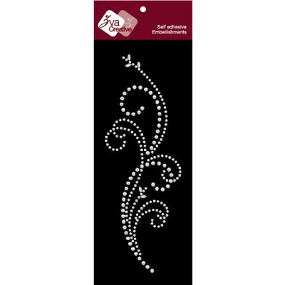 Zva Creative - Self-Adhesive Pearls - Triumph - White