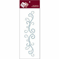 Zva Creative - Self-Adhesive Crystals - Imperial - Soft Blue