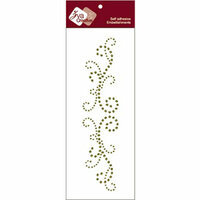 Zva Creative - Self-Adhesive Crystals - Imperial - Olive