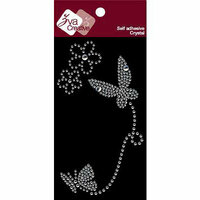 Zva Creative - Self-Adhesive Crystals - Fairy Flutter - Clear, CLEARANCE