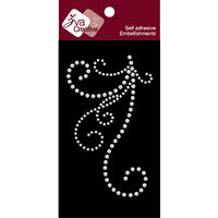 Zva Creative - Self-Adhesive Pearls - Flourish III - White