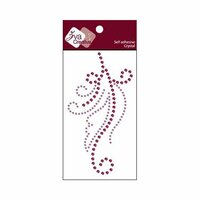 Zva Creative - Self-Adhesive Crystals - Flourish 10 - Lavender and Grape